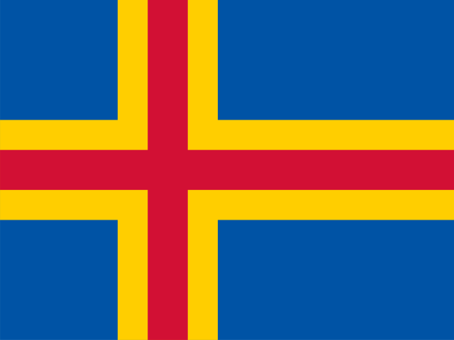 奥兰群岛国旗